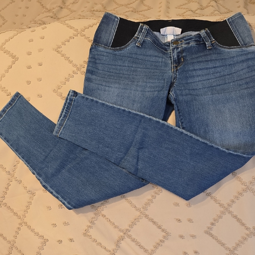 Isabel Maternity Ingrid & Isabel Skinny Jeggings Jeans 2 / 26 Blue EUC